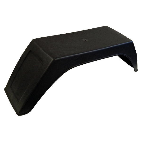 Skärm plast till 8? hjul svart