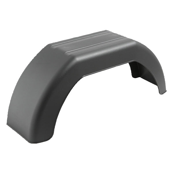 Skärm plast för 10" hjul svart