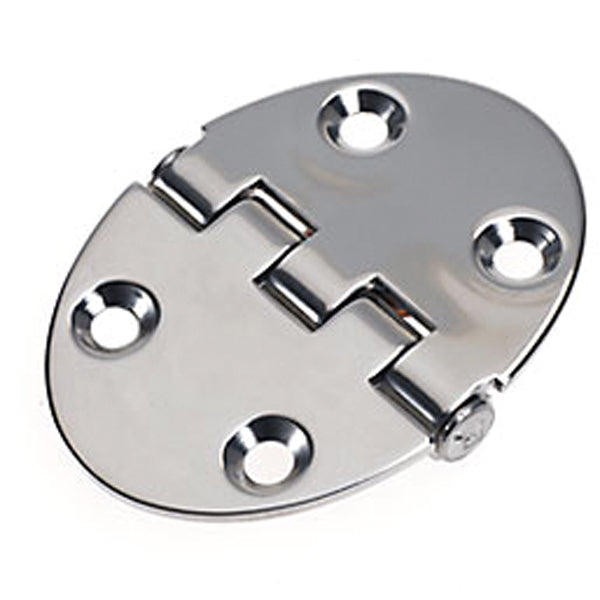 Roca ovalt gångjärn 64.5x48mm AISI 316