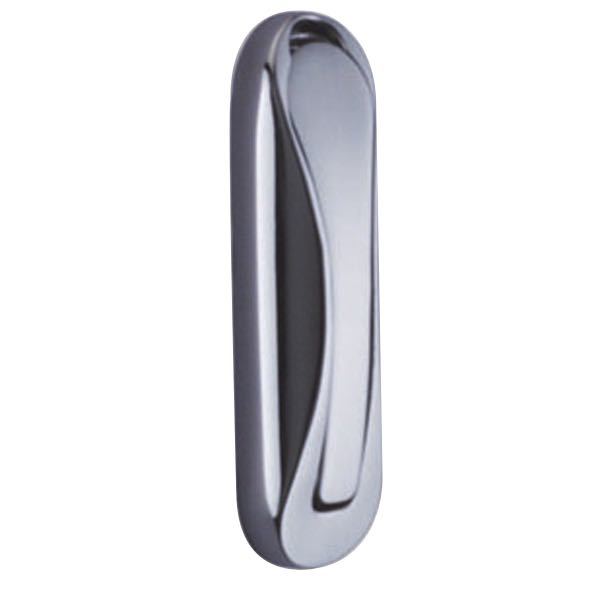 Klädkrok hopfällbar 75x25mm kromad mässing