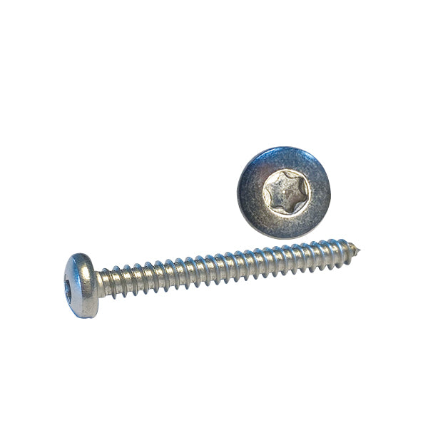 Skruv Cylinderhuvud 2,9 x 9,5 a4 Torx-spår ISO14585 100st.