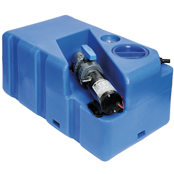 Septiktank 60l med 12V macerator 65x39x30cm