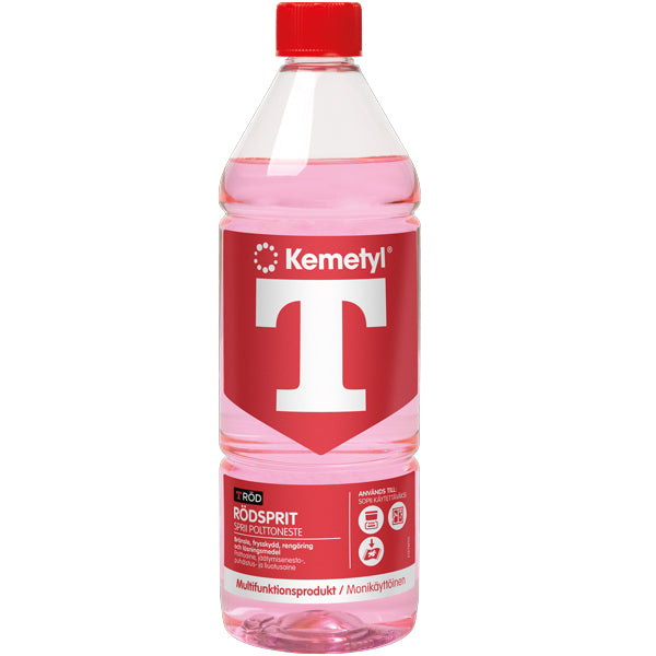 Kemetyl T-Röd Spritbränsle 1L