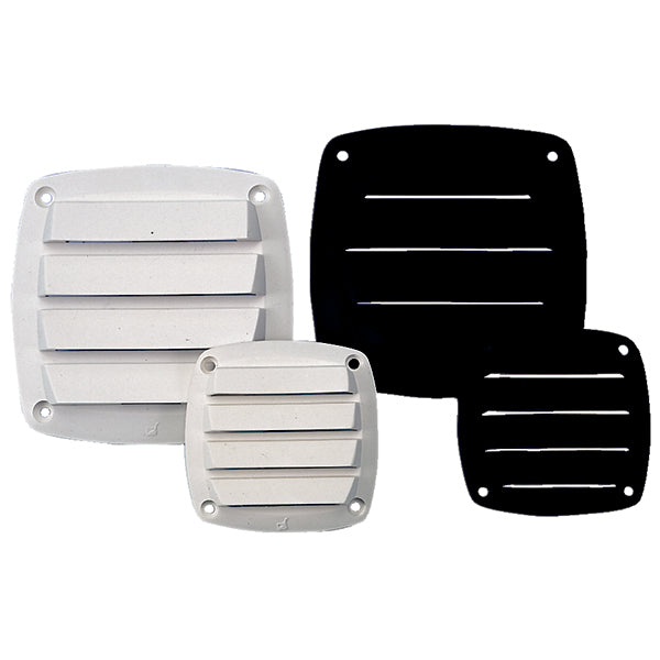 Roca ventilgaller svart 85x85mm