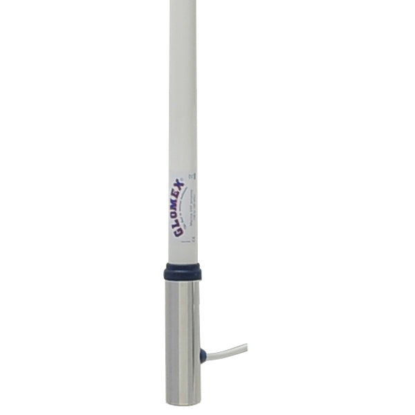 Glomex VHF-antenn RA1206CR L-240cm med kabel och PL259-kontakt