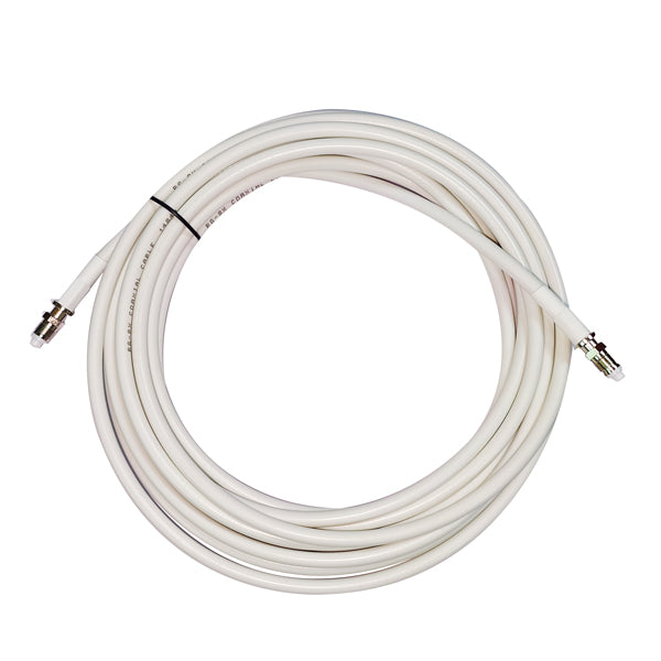 1852 VHF-kabel vit RG-8X lågförlust med FME-kontakt - 3m