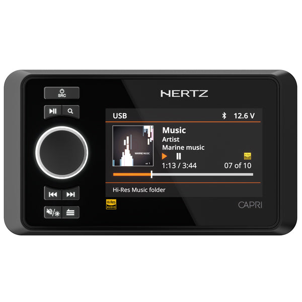 Hertz CAPRI H100 DAB+ - Dig. media mottagare + HMB DAB+