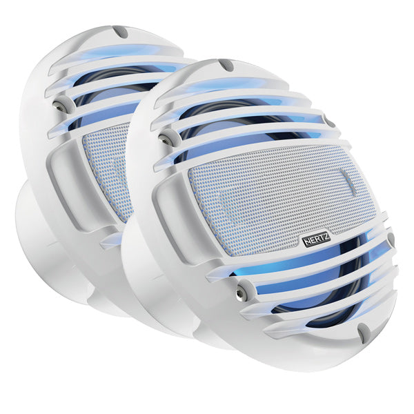 Hertz HMX 6.5-LD-TW- 6.5"" 4Ohm marin högtalare, vit RGB