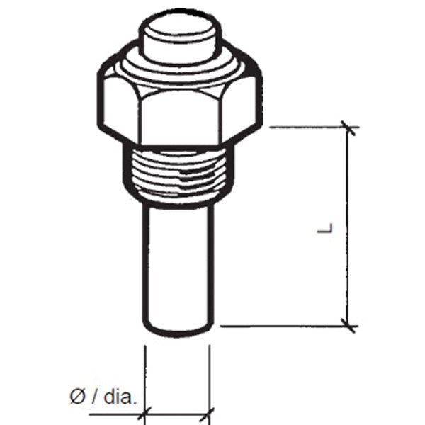 VDO sensor olje temp. 6-24v, m18x1,5