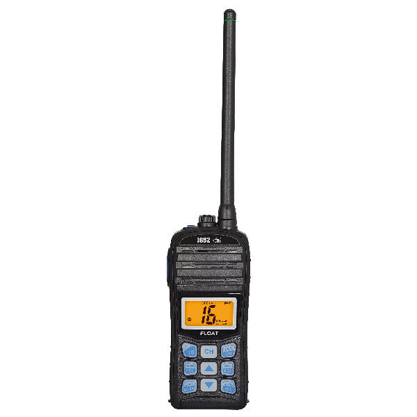 1852 VHF radio VT35M, flyter, IPX7, 5W