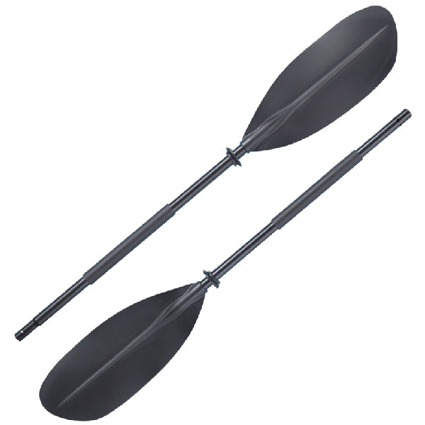Paddel, kajak, svart alu 210cm Ø25mm