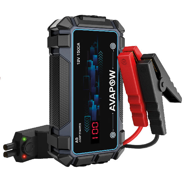 Avapow Jump starter A9,  12V, peak 1500Amp