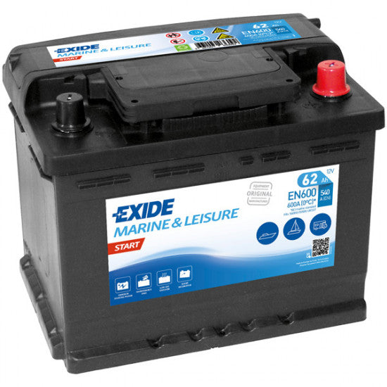 Exide Batteri Nautilus 62Ah start