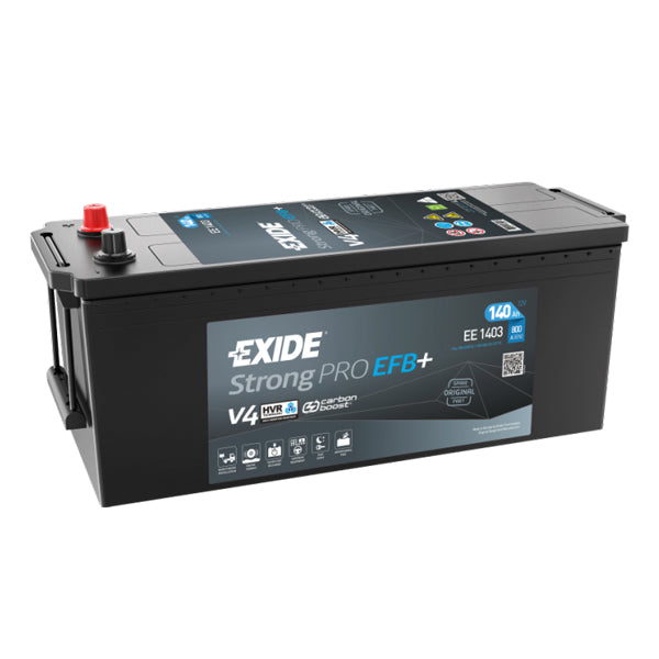 Exide Batteri 140Ah dual Expert EFB+