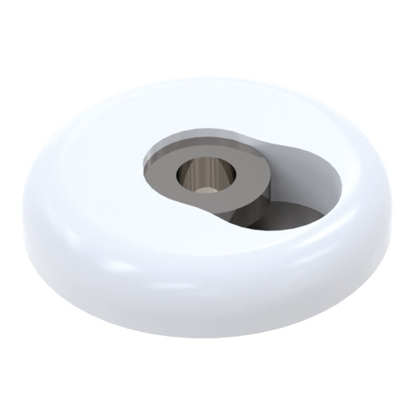 Hurley Singel skyddsplatta, par, vit