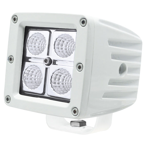 1852 däcksbelysn. 10-30V, 12W LED, Flood, 1080lm, 80x75x82mm