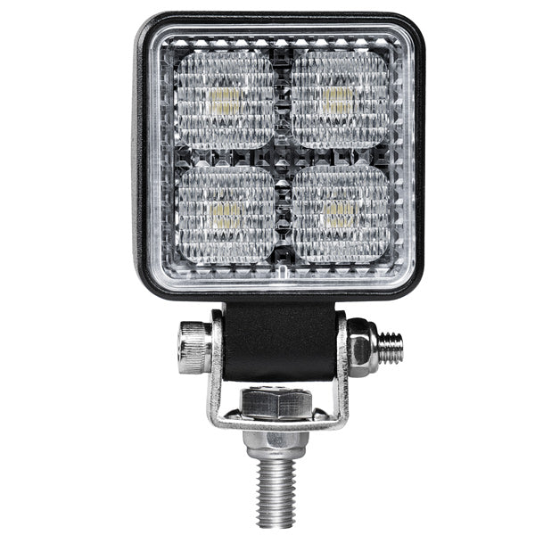 1852 däcksbelysn. 10-30V, Mini Cube, 12W LED, Flood, 1200lm