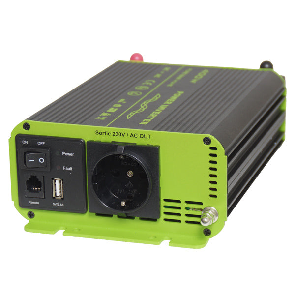 1852 Inverter 12V 400W ren sinus våg