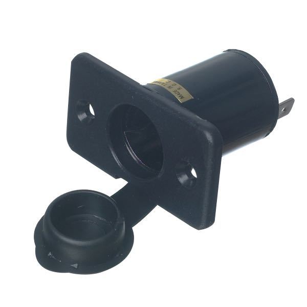 Socket installation modell plast stor 12 V 20Amp / 24 V 15Amp