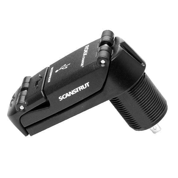 ROKK Charge+ Dubbelt USB-uttag, vattentätt