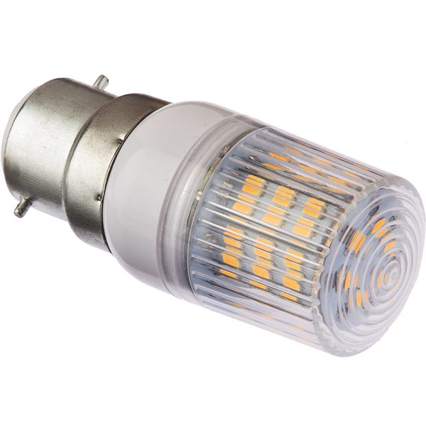 Nauticled glödlampa B22 IP44 Ø23x61 mm 10-36vdc 4/35 W