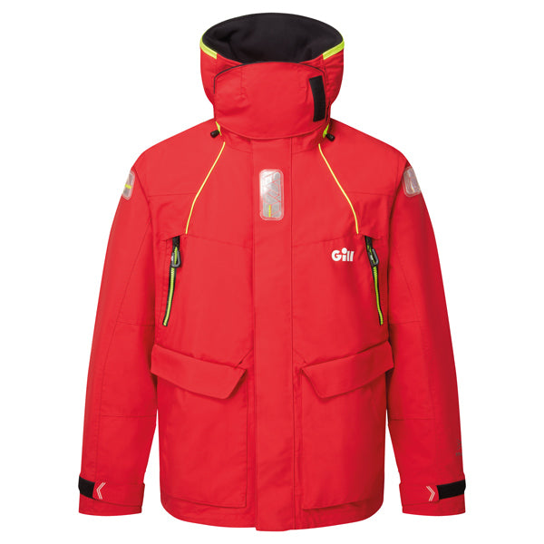 Gill OS26 Offshore Jacka, röd Strlk. 3XL