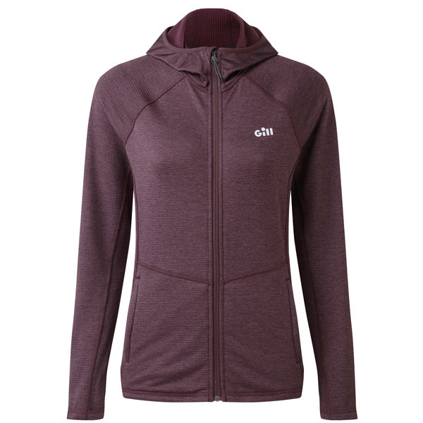 Gill 1101W Dart Hoodie Dam mörklila Storlek 10