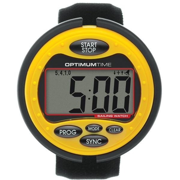 Optimum Time OS315 seglarklocka gul