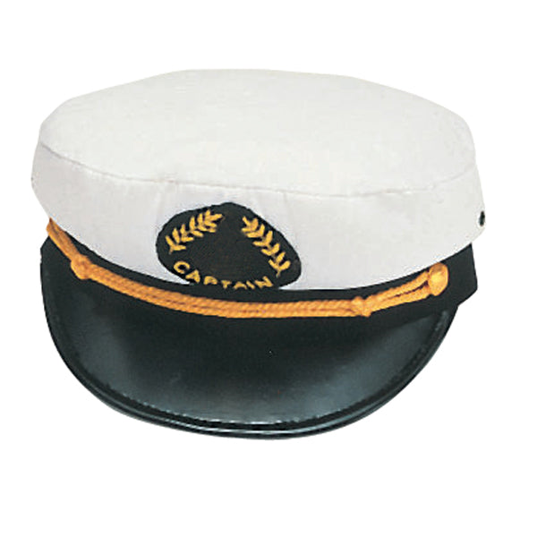 Kaptensmössa vit stl. 56