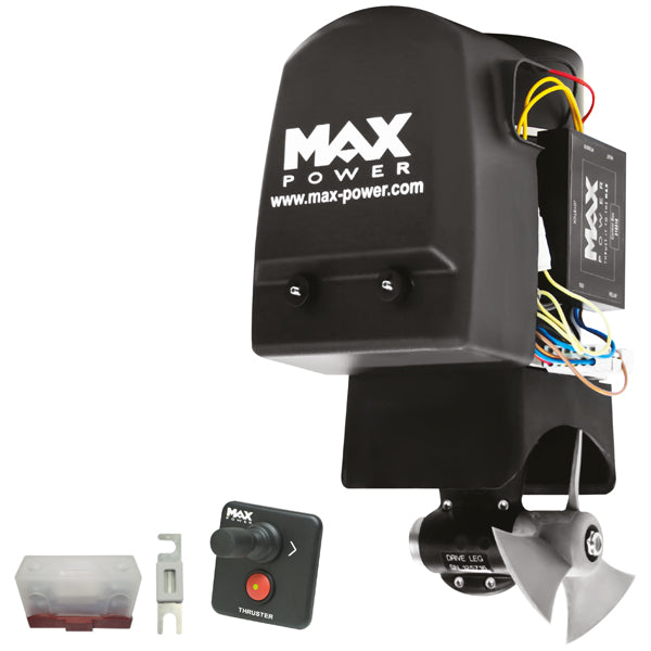 Max Power bogpropellerkit  CT35 12V inkl. Joystick, säkring 175 amp