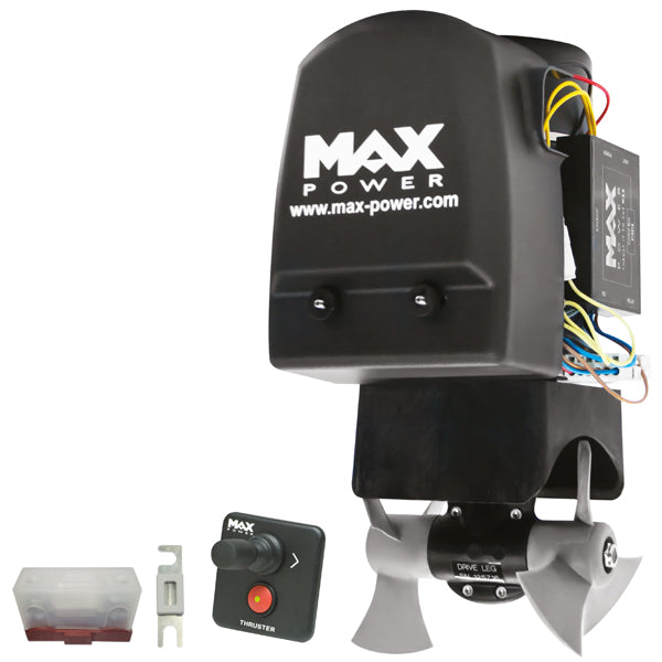 Max Power bogpropellerkit  CT45 12V inkl. Joystick, säkring 175 amp