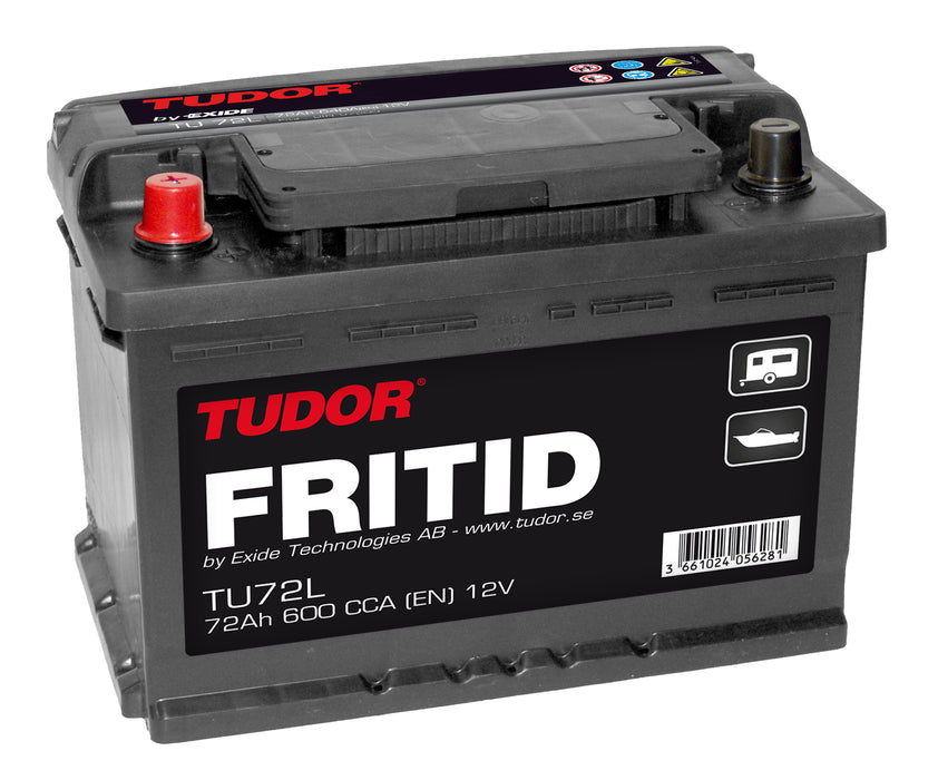 Tudor/Exide Fritidsbatteri 72ah