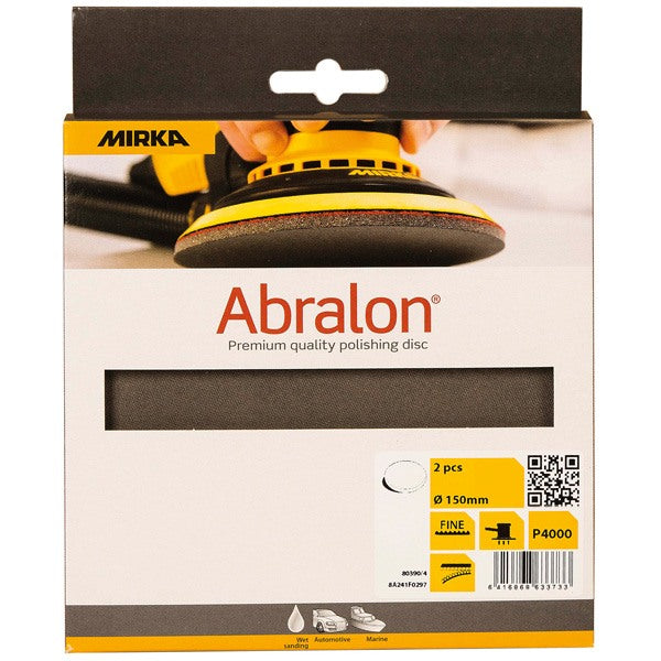 Mirka abralon Ø150 mm p1000 - 2 st