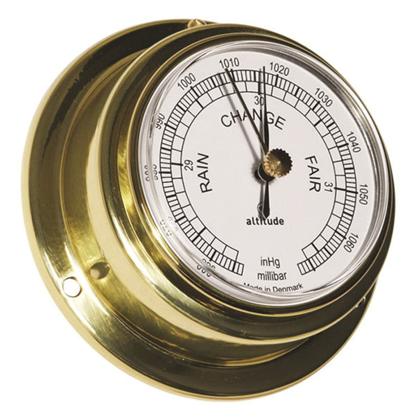 Altitude barometer mässing Ø88/127mm