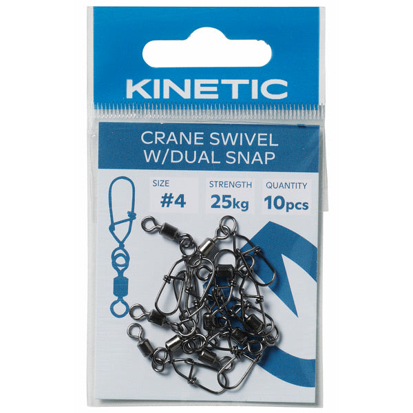 Kinetic Crane svirvel m spänne