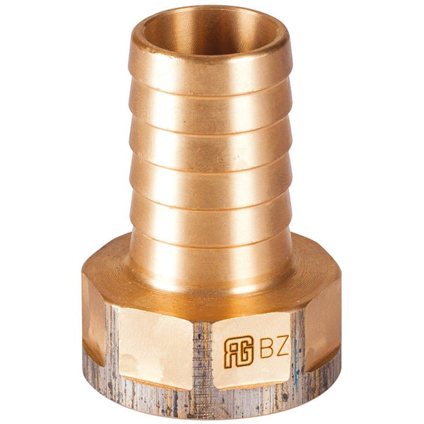 Guidi slangsockel inv. gängning, brons