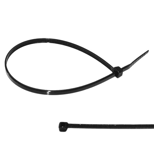 Buntband svart, 100 stk