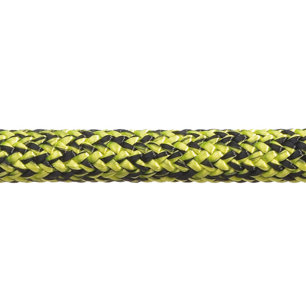 Robline Admiral 7000 Dyneema fall, svart/neongul