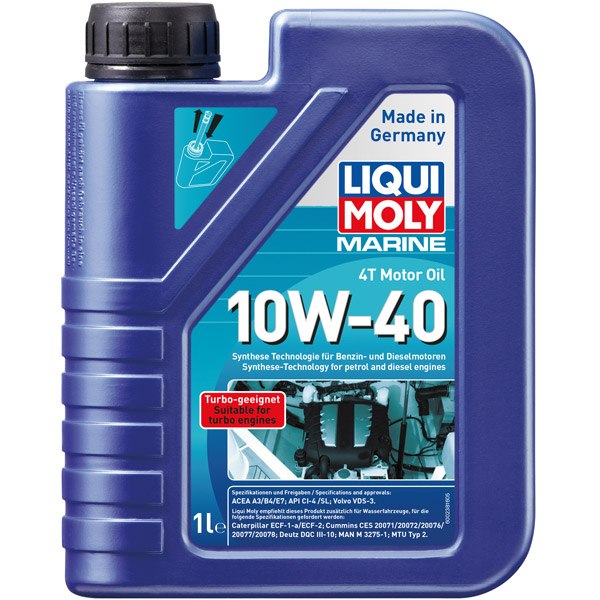 Liqui Moly Marine 4T motorolja 10W-40