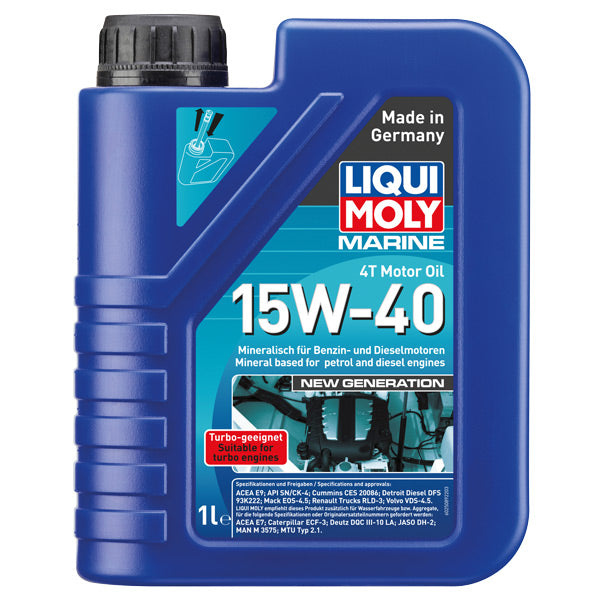 Liqui Moly 4T motor olja 15W-40 New generation